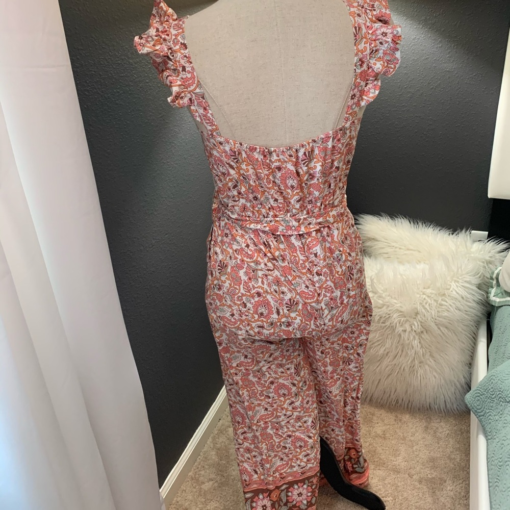 LOFT Beach XXS BOHO Pant Romper - Picture 4 of 6